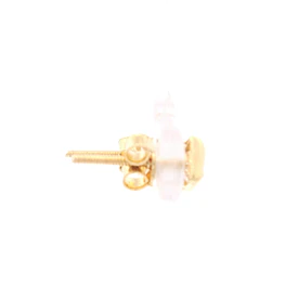 Aros de Oro Amarillo Cuadrado 18K