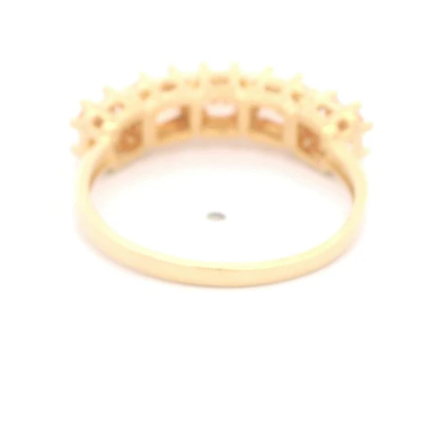 Anillo de Oro Amarillo Cintillo 18K Talla 16