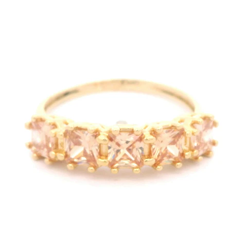 Anillo de Oro Amarillo Cintillo 18K Talla 16