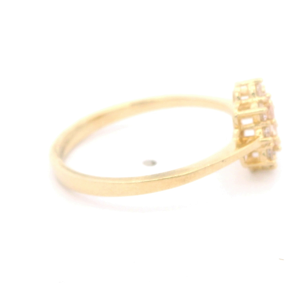 Anillo de Oro Amarillo Lady Di 18K Talla 21