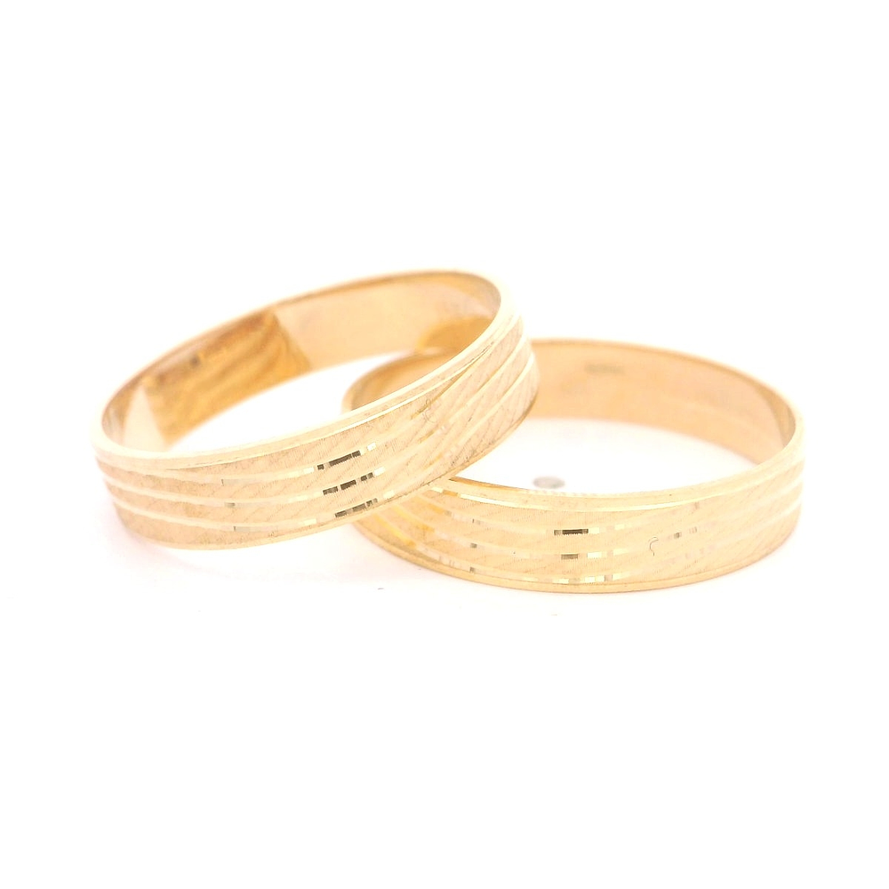 Anillos de Matrimonio Diamantados 18K Colección 1