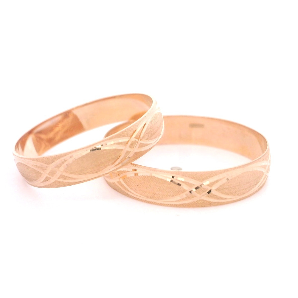 Anillos de Matrimonio Diamantados 18K Colección 3