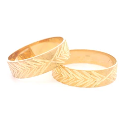 Anillos de Matrimonio Diamantados 18K Colección 5