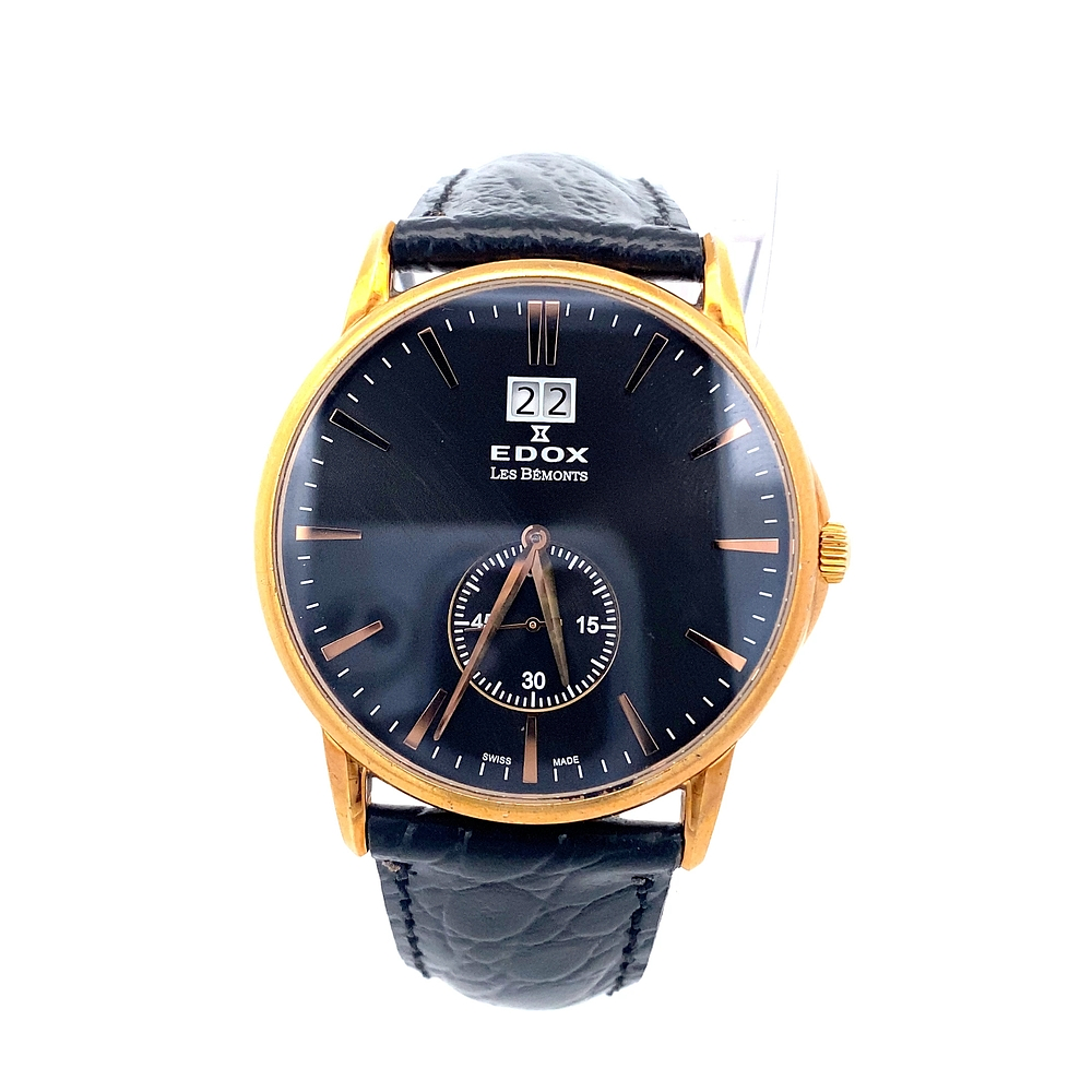 Reloj Edox Les Bémonts de Hombre Acero