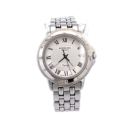 Reloj Raymond Weil Tango de Hombre Acero Blanco Hueso