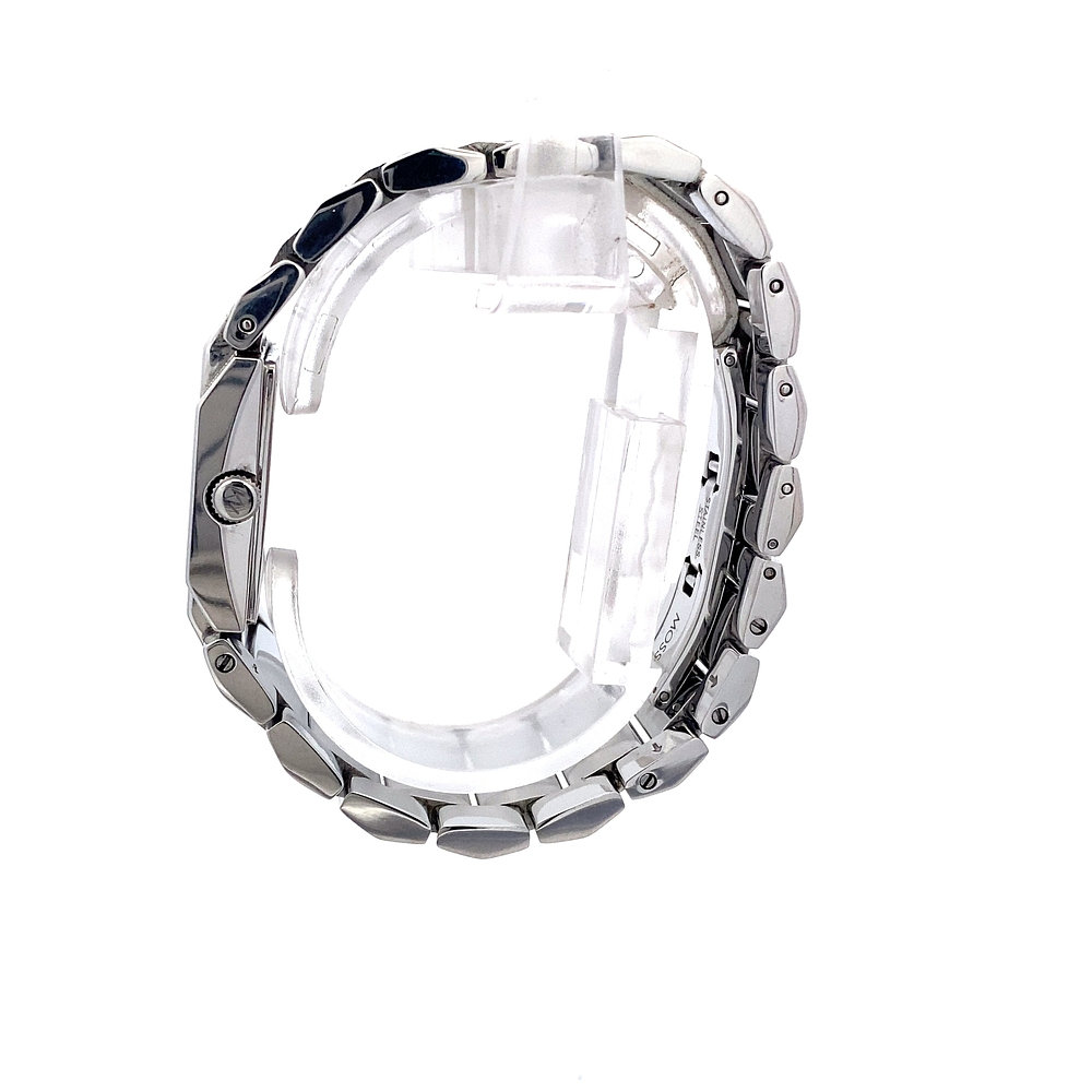 Reloj Mosso Maxiwatch de Mujer Acero Cuadrado Negro