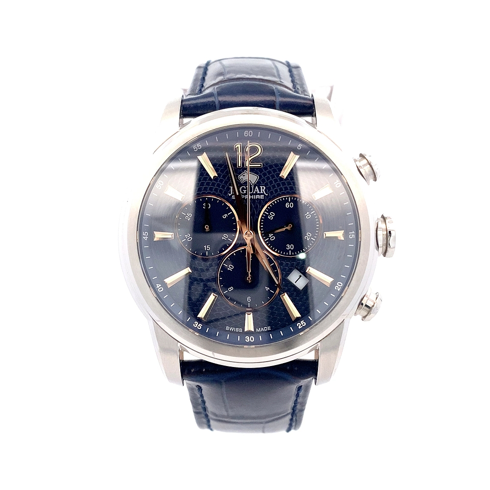 Reloj Jaguar Acamar de Hombre Acero Azul Marino Cronógrafo