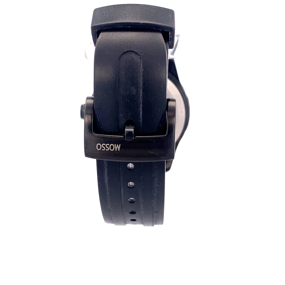 Reloj Mosso Diver Submarino Flach de Hombre Acero Negro Automático