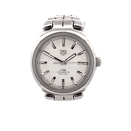 Reloj TAG Heuer Link de Hombre Acero Blanco Hueso Automático