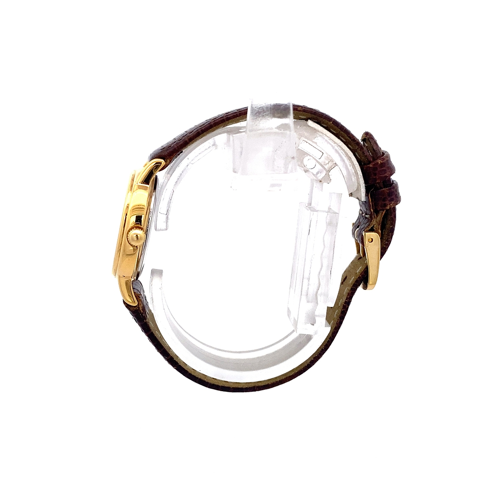 Reloj Longines Presence de Mujer Acero Dorado Cuero Cuarzo