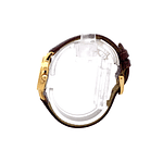 Reloj Longines Presence de Mujer Acero Dorado Cuero Cuarzo