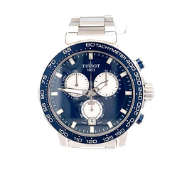 Reloj Tissot Supersport de Hombre Acero Azul Marino Cronógrafo Cuarzo