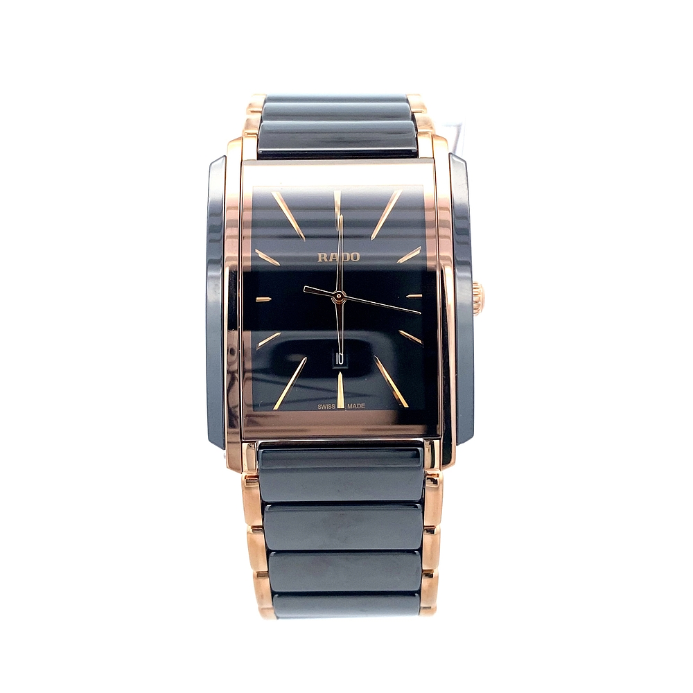 Reloj Rado Integral de Hombre Acero y Cerámica Negro Cuarzo