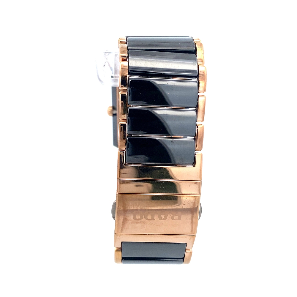 Reloj Rado Integral de Hombre Acero y Cerámica Negro Cuarzo
