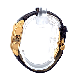Reloj Tissot Couturier de Mujer Acero Dorado Cuero