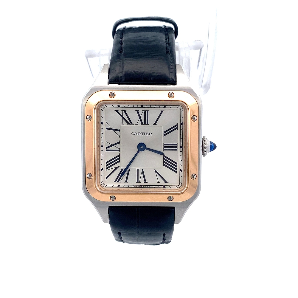 Reloj Cartier Santos-Dumont de Mujer Acero y Oro