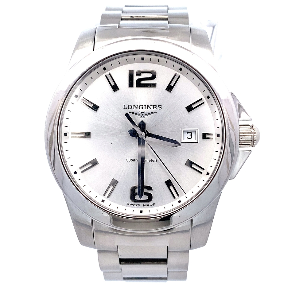 Reloj Longines Conquest de Hombre Acero