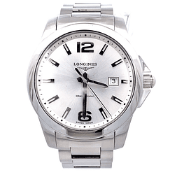 Reloj Longines Conquest de Hombre Acero