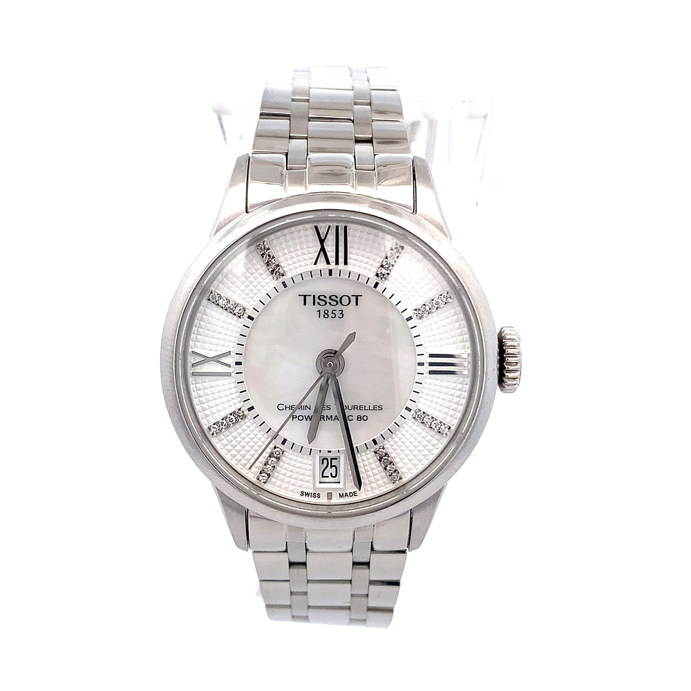 Reloj Tissot Chemin de Tourelles de Mujer Acero Automático