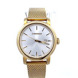 Reloj Wenger Urban Classic Unisex Acero Dorado
