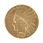 Moneda de Oro 10 Dólares “Indian Head” 1910 – Eagle USA 