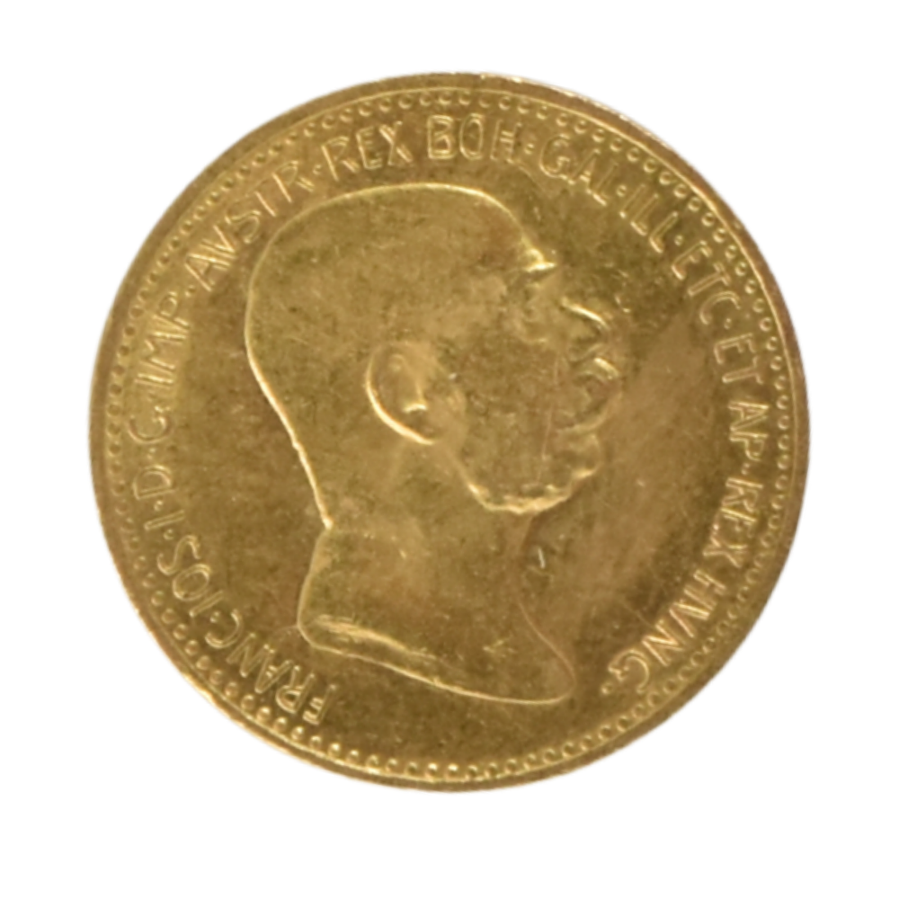 Moneda de Oro 10 Corona Austria 1909 – Franz Joseph I 