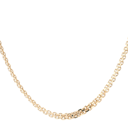 Cadena de Oro Amarillo 18K Bismark   