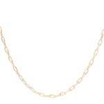 Cadena de Oro Amarillo 18K Limada  