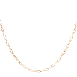 Cadena de Oro Amarillo 18K Limada  