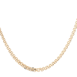 Cadena de Oro Amarillo 18K Bismark   