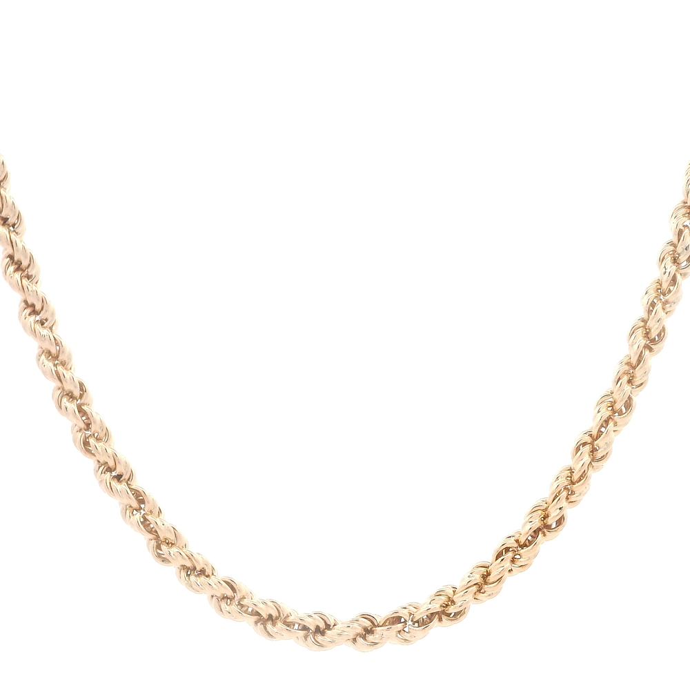 Cadena de Oro Amarillo 18K Tourbillon Tubular 