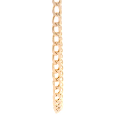 Cadena de Oro Amarillo 18K Barbada  