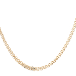 Cadena de Oro Amarillo 18K Bismark  