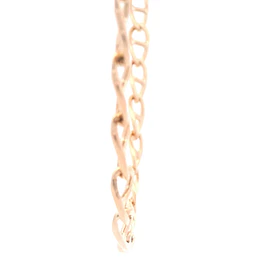 Cadena de Oro Rosado  18K Banana  