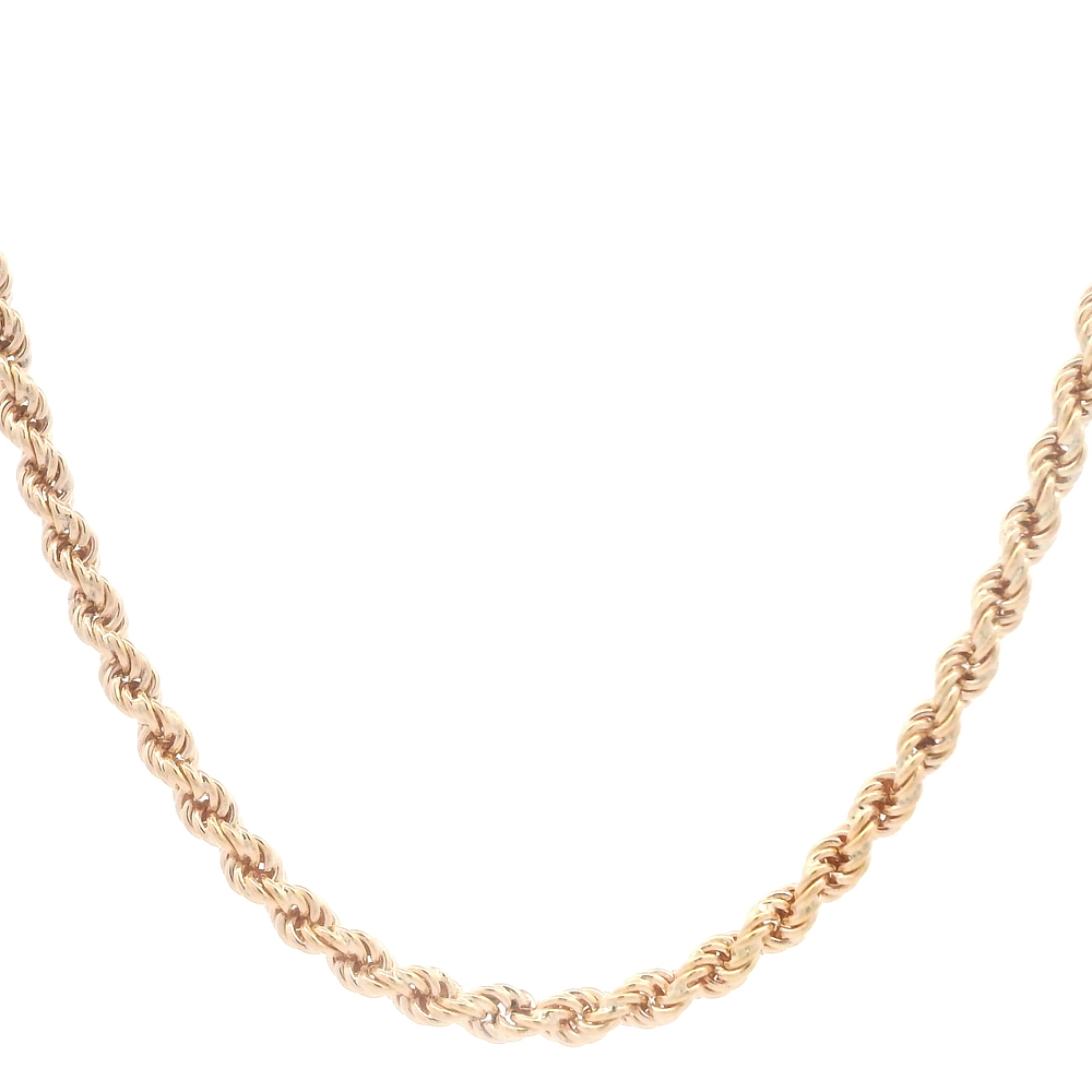 Cadena de Oro Amarillo 18K Tourbillon Tubular  