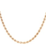 Cadena de Oro Amarillo 18K Tourbillon Tubular  