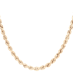 Cadena de Oro Amarillo 18K Tourbillon Tubular 