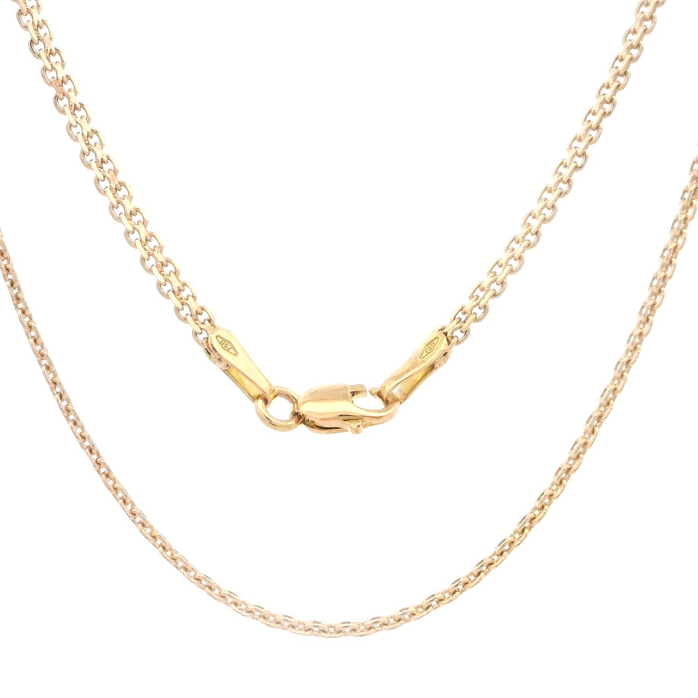 Cadena de Oro Amarillo 18K Bismark  