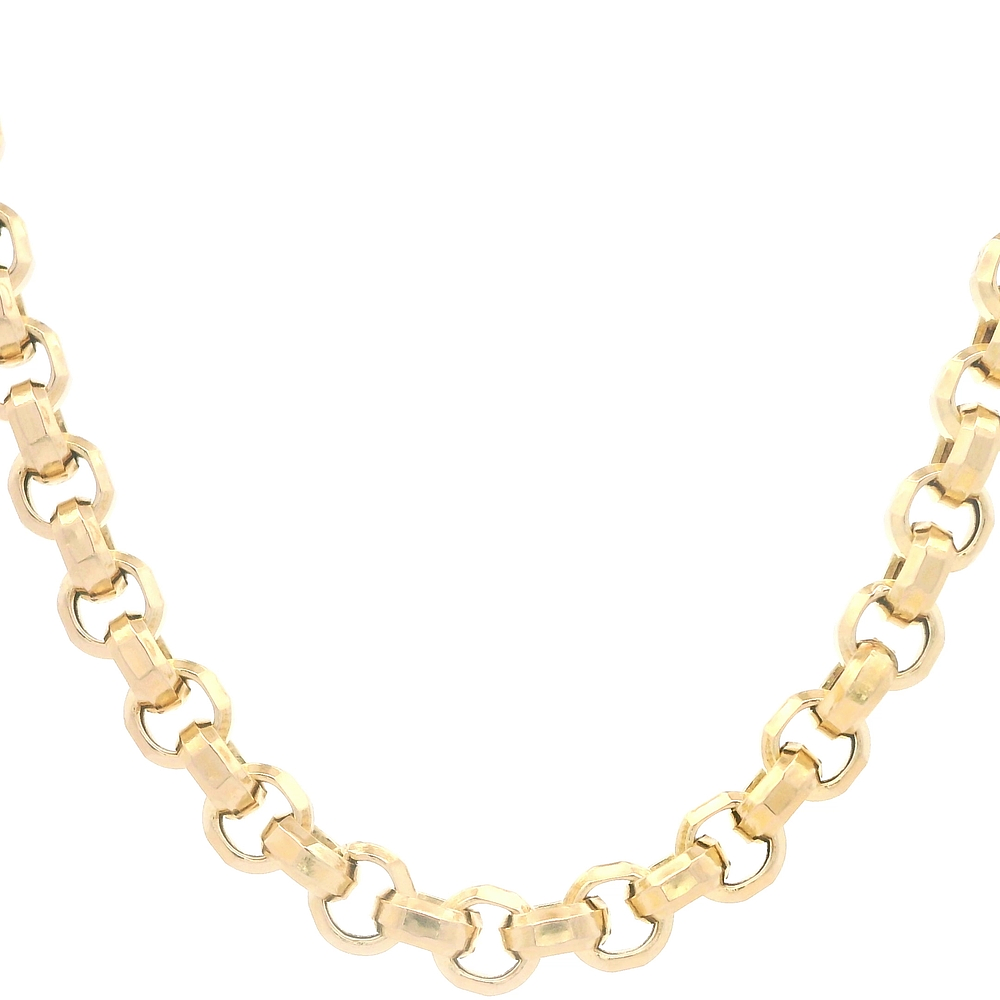 Cadena de Oro Amarillo 18K Rolo   