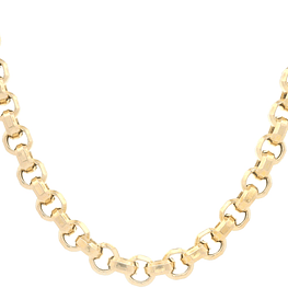 Cadena de Oro Amarillo 18K Rolo   