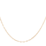 Cadena de Oro Amarillo 18K Limada   