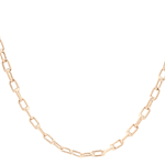 Cadena de Oro Rosado  18KLimada  