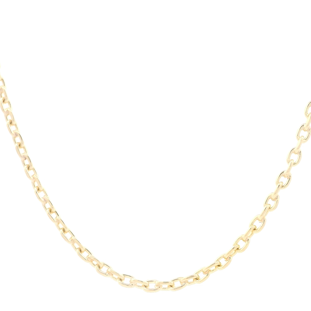 Cadena de Oro amarillo 18K Limada  