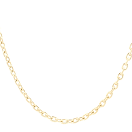 Cadena de Oro amarillo 18K Limada  