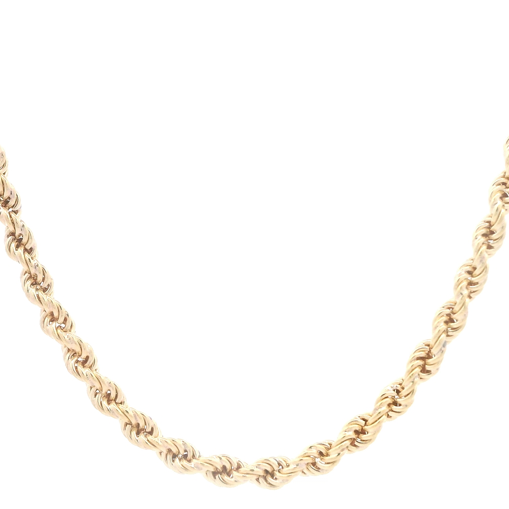 Cadena de Oro Amarillo 18K Tourbillon Tubular  