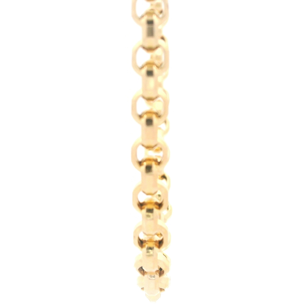 Cadena de Oro Amarillo 18K Rolo   