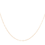 Cadena de Oro Amarillo 18K Limada  