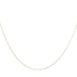 Cadena de Oro Amarillo 18K Limada  