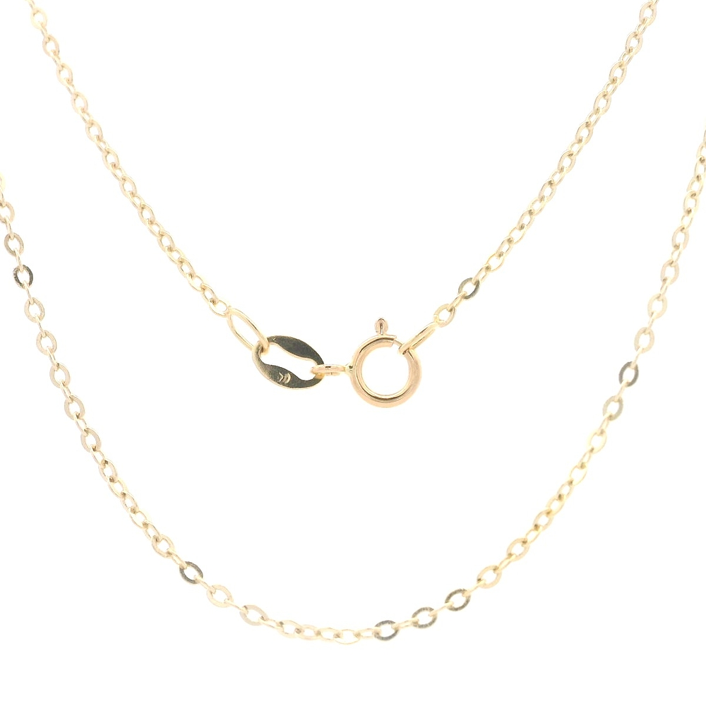 Cadena de Oro Amarillo 18K Labrada  