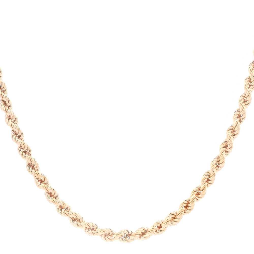 Cadena de Oro Amarillo 18K Tourbillon Tubular  